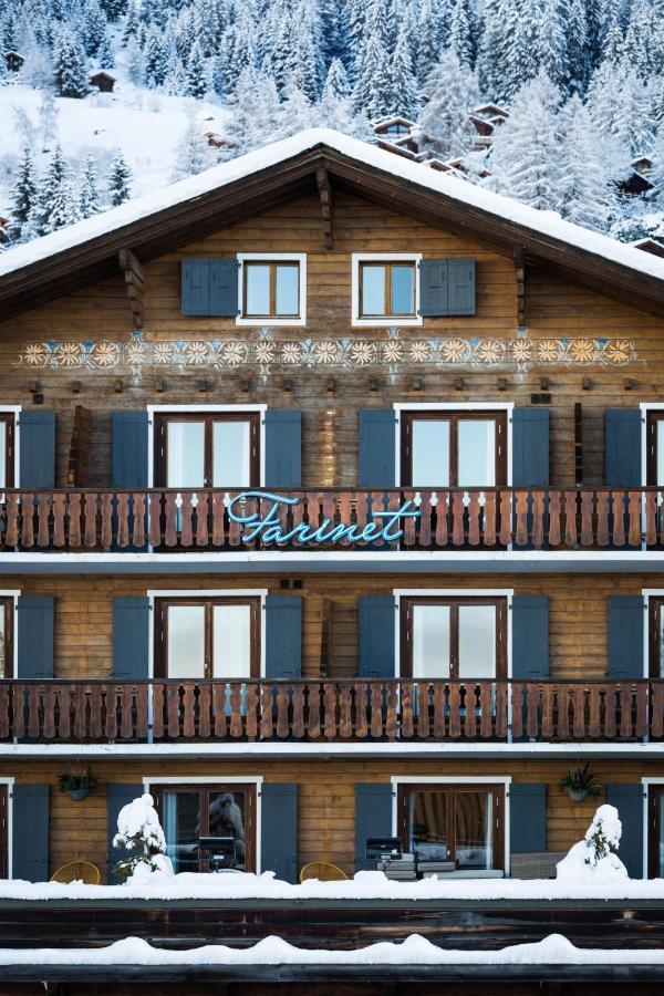 Hotel Farinet Вербье Экстерьер фото